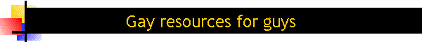 Gay resources for guys